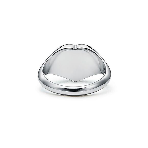 💛 Authentic Return To Tiffany Heart Signet Ring - Picture 4 of 8